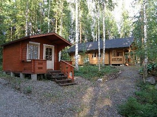Небольшой дом в Ruokolahti на берегу озера Saimaa - 34267   